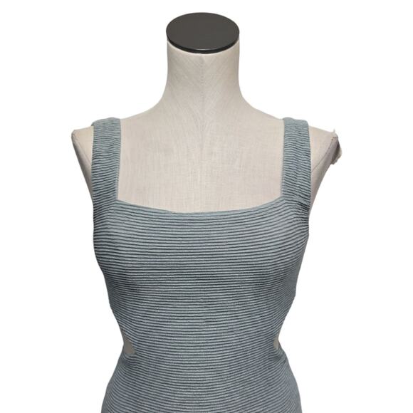 NWT Revolve Rumer The Label Rosa Square Neck Dress Size Small Textured Party - Picture 7 of 10